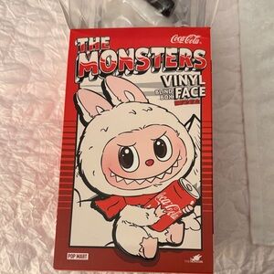 Coca-Cola The Monsters Vinyl Face Box - Red White Pink Artwork